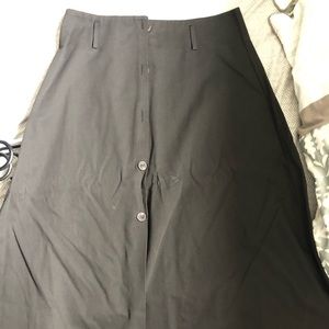 Shein Button down black skirt!